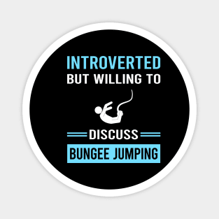 Introverted Bungee Jumping Jump Jumper Magnet